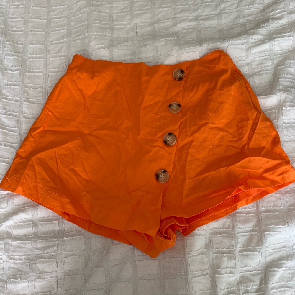 princess polly orange skort